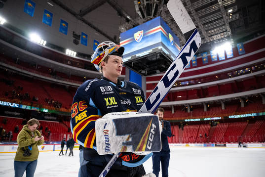 Djurgårdens målvakt Carl Lindbom