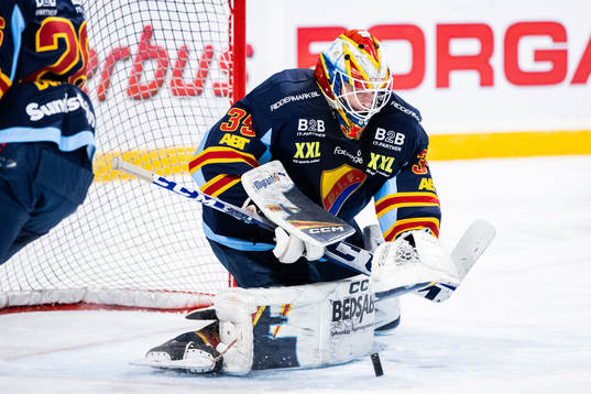 Djurgårdens målvakt Carl Lindbom