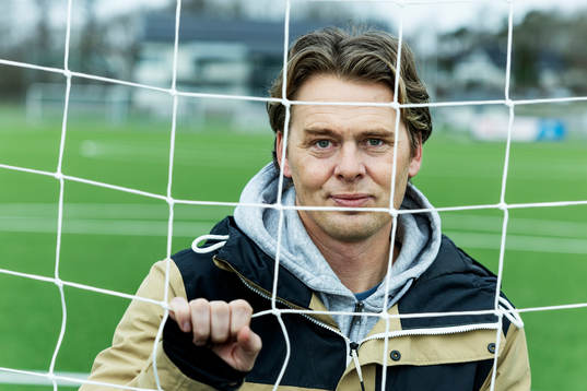 Tränare Fredrik Holmberg