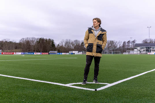 Tränare Fredrik Holmberg