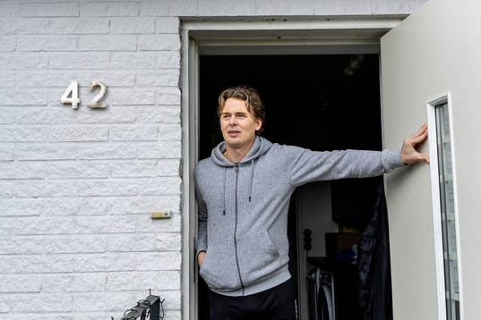 Tränare Fredrik Holmberg