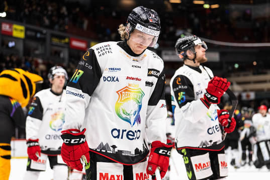 Malmö Redhawks Marcus Sylvegård deppar