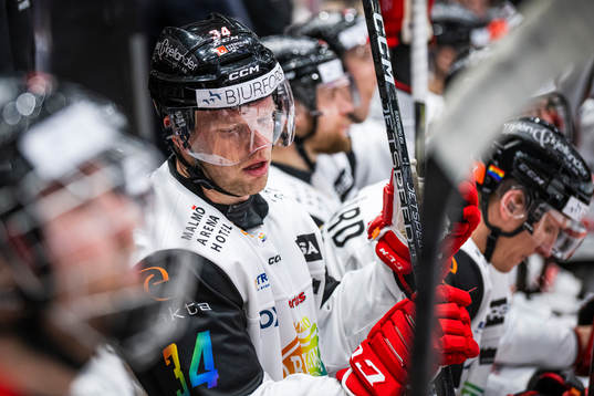 Malmö Redhawks Carl Söderberg deppar