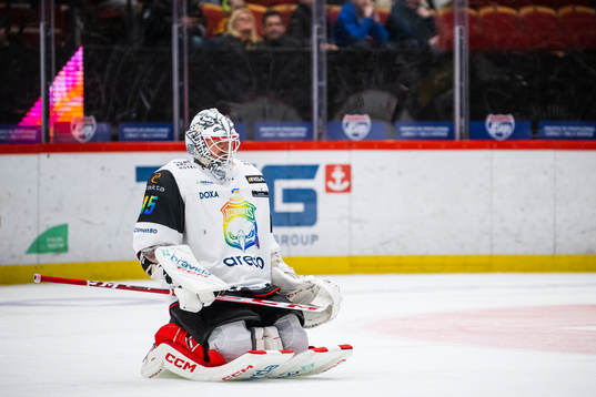 Malmö Redhawks målvakt Adam Werner