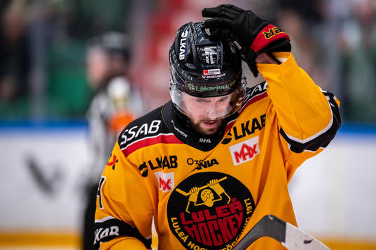 Luleås Jonathan Andersson deppar