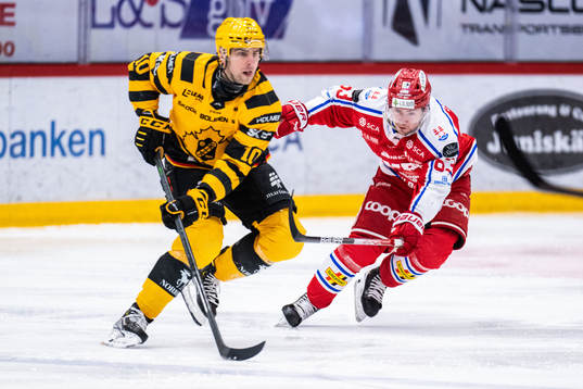 Skellefteås Joakim Lindström och Timrås Elmeri Eronen