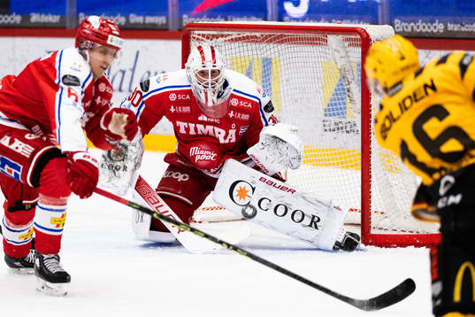 Timrås målvakt Jacob Johansson