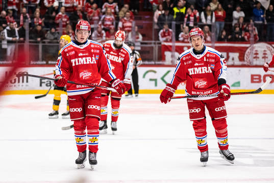 Timrås Erik Walli Walterholm och Didrik Strömberg deppar