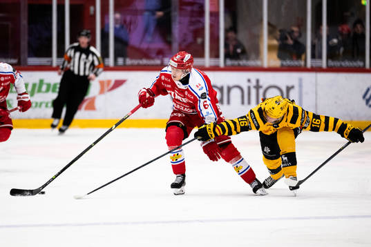 Timrås Joonas Lyytinen och Skellefteås Linus Lindström