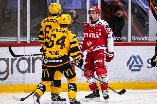 Timrås Anton Lander och Skellefteås Måns Forsfjäll