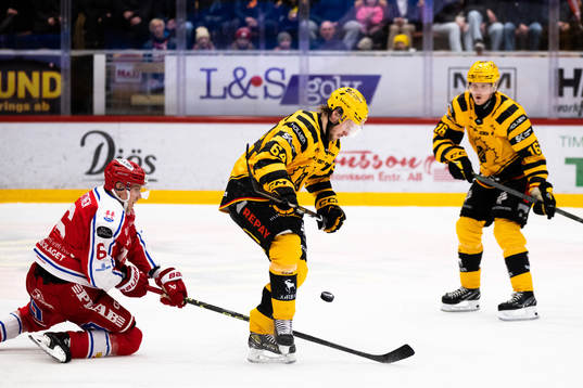 Skellefteås Jonathan Pudas och Timrås Joonas Lyytinen