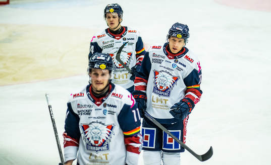 Linköpings Henrik Törnqvist, Markus Hännikäinen och