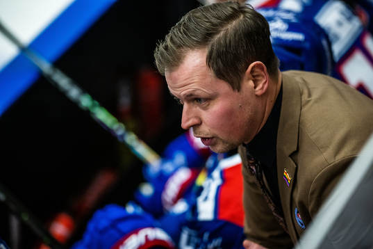 Oskarshamns tränare Martin Filander