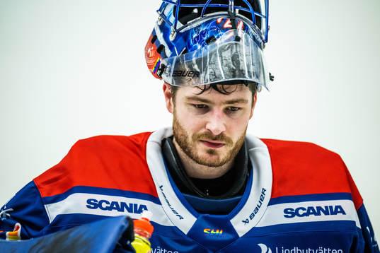 Oskarshamns målvakt Tim Juel