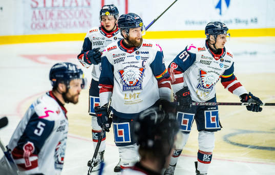 Linköpings Jonas Junland och Markus Ljungh deppar