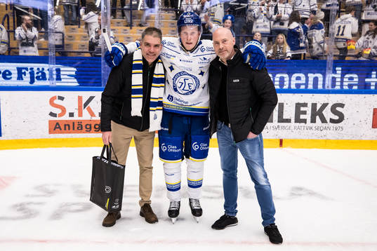Leksands Kalle Östman utsedd till matchens lirare