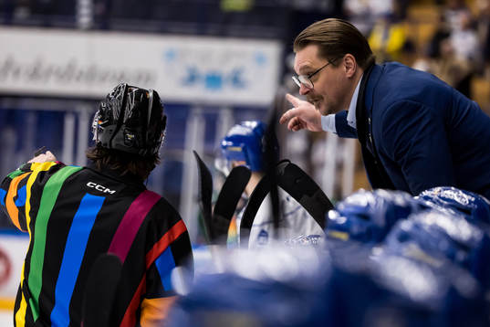 Leksands tränare Björn Hellkvist