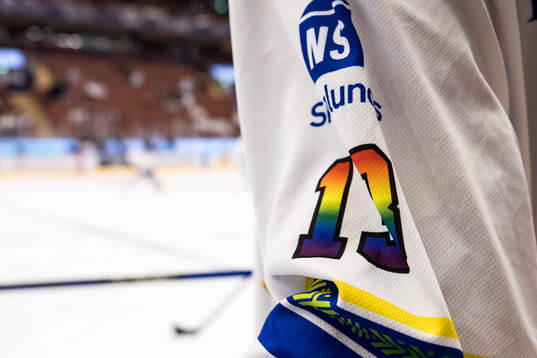 Nummer i pride färger