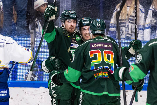 Färjestads Joakim Nygård jublar