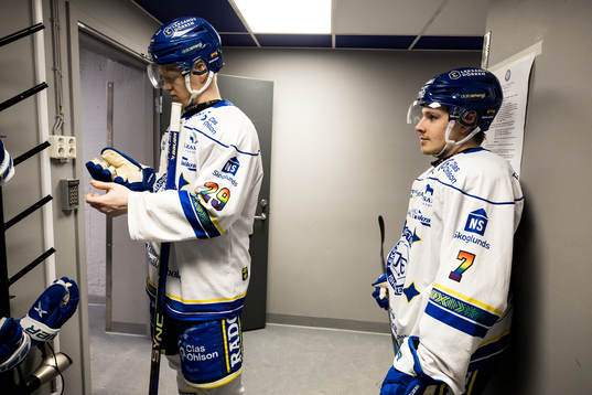 Leksands Emil Heineman och Marcus Karlberg