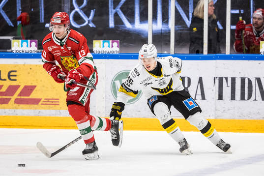 Moras Fabian Ilestedt och Västerås Liam Dower Nilsson
