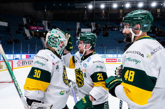 Björklövens målvakt Joona Voutilainen, Alexander Wiklund