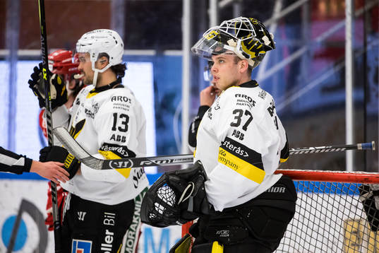 Västerås målvakt Johan Gustafsson