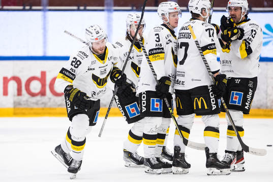 Västerås Lukas Zetterberg jublar