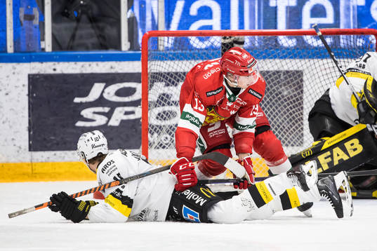 Västerås Jimmie Jansson Lorek och Moras Fabian Ilestedt