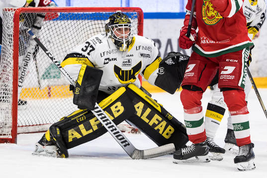 Västerås målvakt Johan Gustafsson