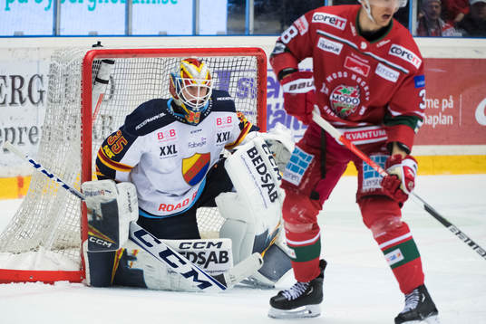 Djurgårdens målvakt Carl Lindbom