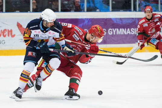 Modos Johan Södergran och Djurgårdens Noah Östlund