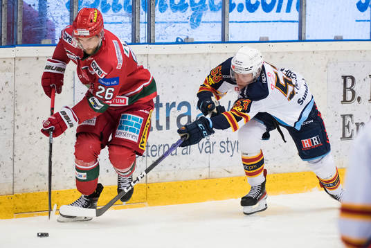 Modos Oscar Nordin och Djurgårdens David Blomgren