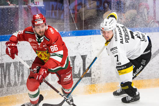 Moras Albin Grewe och Västerås Filip Persson