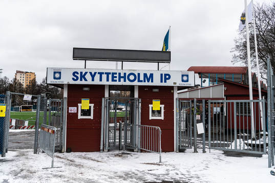 Vy över Skytteholm IP