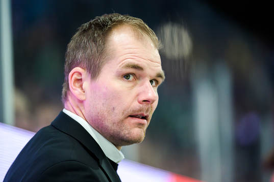 Färjestads huvudtränare Tomas Mitell