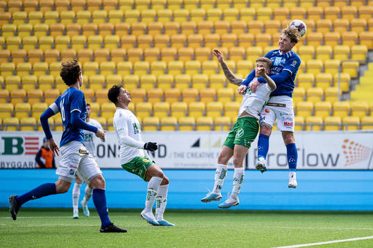 Hammarbys Fredrik Hammar och Norrbys Teodor Wålemark