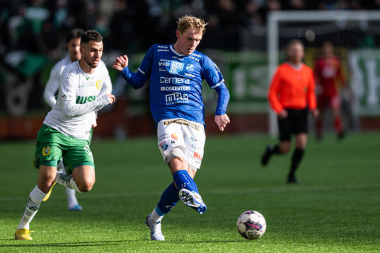 Hammarbys Abdelrahman Saidi och Norrbys Teodor Wålemark