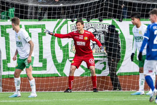 Hammarbys målvakt Davor Blazevic