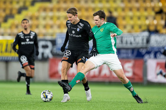 Halmstads Erik Ahlstrand och Jönköpings Södras Jesper