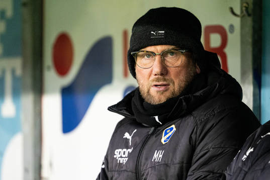 Halmstads tränare Magnus Haglund