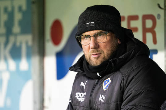 Halmstads tränare Magnus Haglund