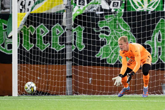 Halmstads målvakt Malte Påhlsson