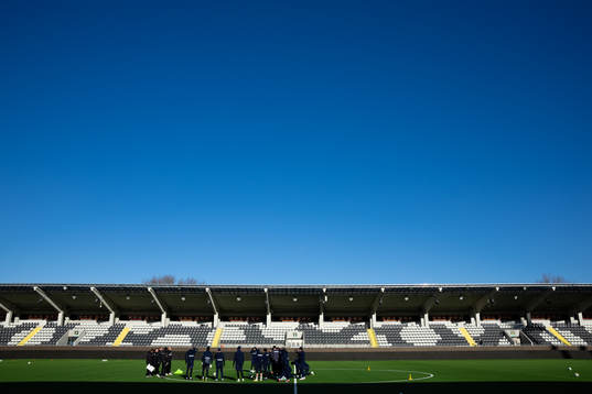 IFK Göteborgs spelare och ledare samlade
