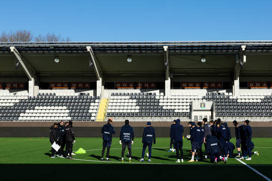 IFK Göteborgs spelare och ledare samlade