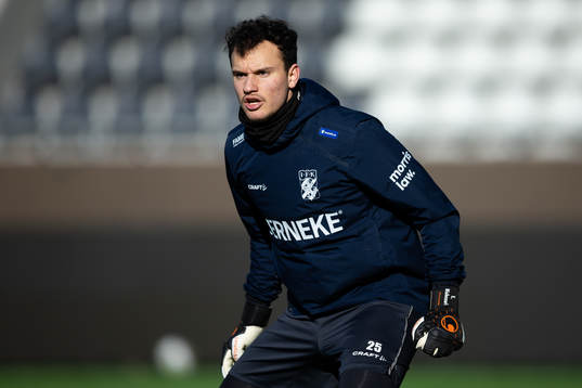 IFK Göteborgs målvakt Elis Bishesari