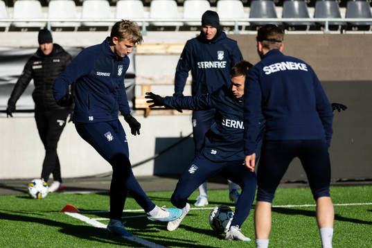 IFK Göteborgs Linus Carlstrand och Anton Kurochkin