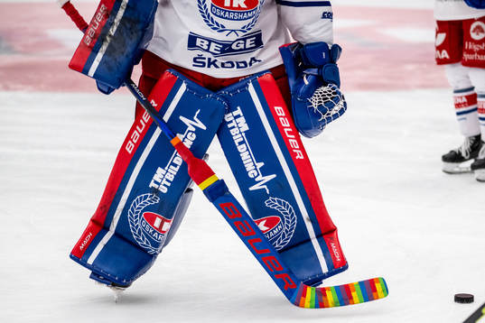 under ishockeymatchen i SHL mellan Rögle och Oskarshamn