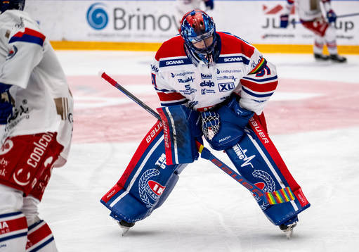 Oskarshamns målvakt Tim Juel