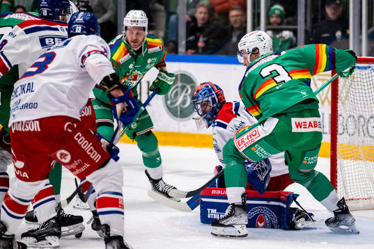 Oskarshamns målvakt Tim Juel